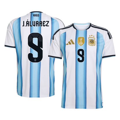 Argentina World Cup Hjemmetrøje 2026 J.ÁLVAREZ [PREMIUM]
