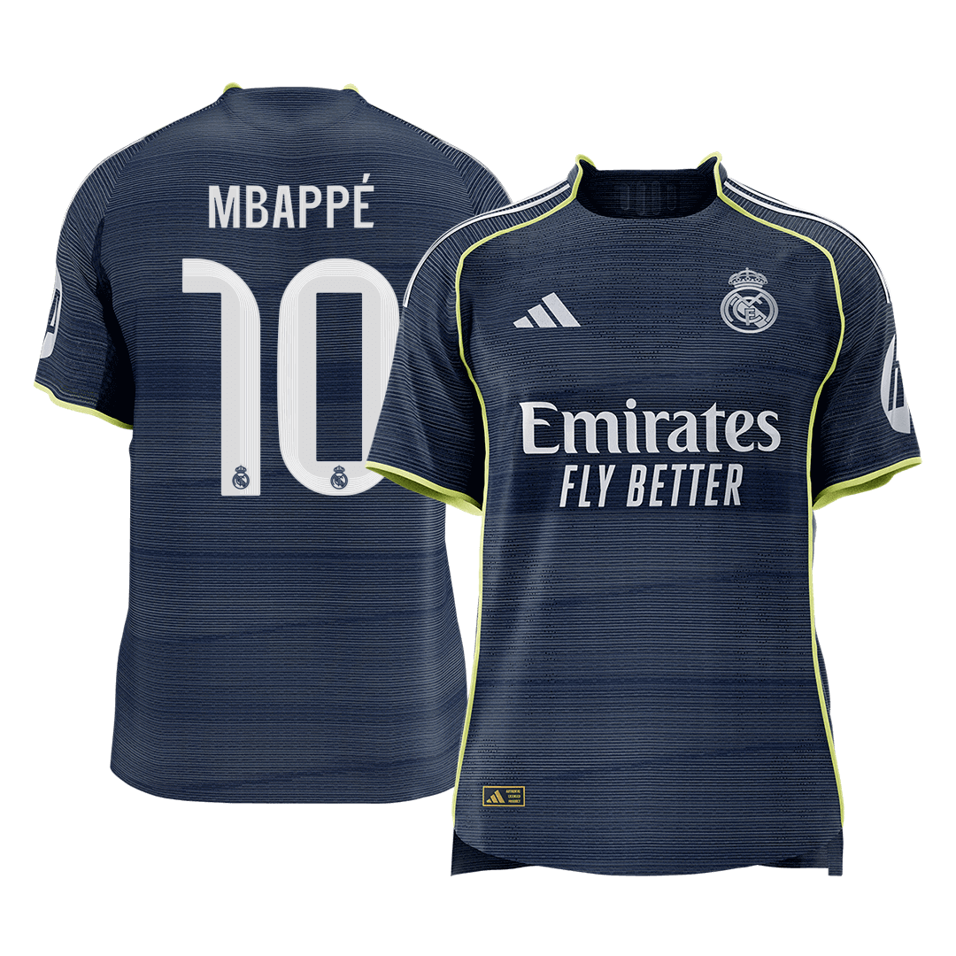 Real Madrid Udebanebanetrøje Spillerversion 2025/26 MBAPPÉ #10 [PREMIUM]