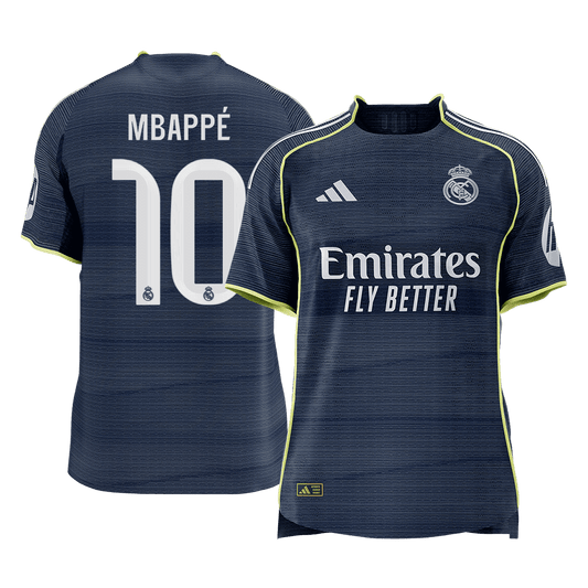 Real Madrid Udebanebanetrøje Spillerversion 2025/26 MBAPPÉ #10 [PREMIUM]