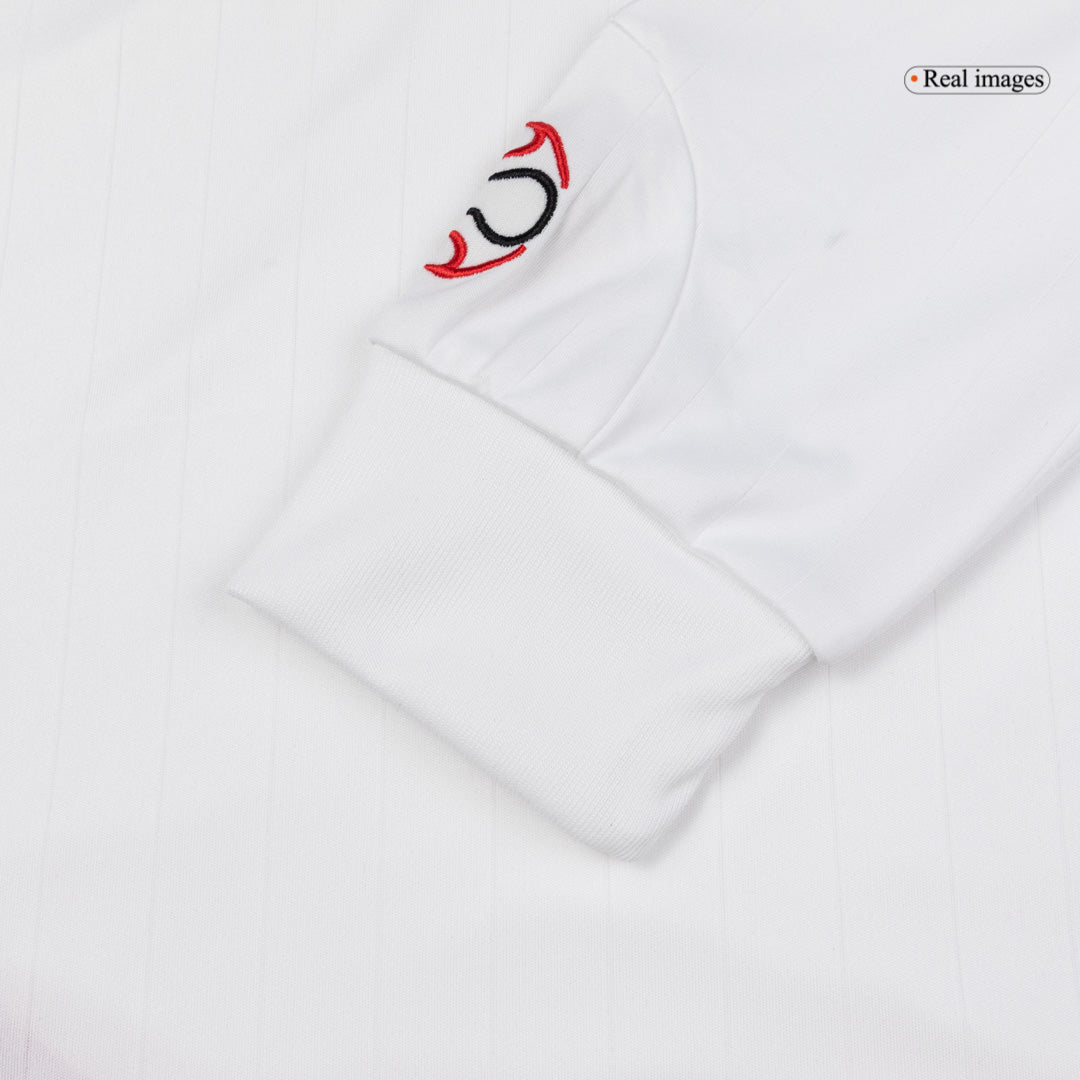 AC Milan Retro Langærmet Udebanebanetrøje 2006/07
