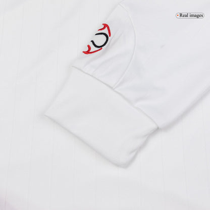 AC Milan Retro Langærmet Udebanebanetrøje 2006/07