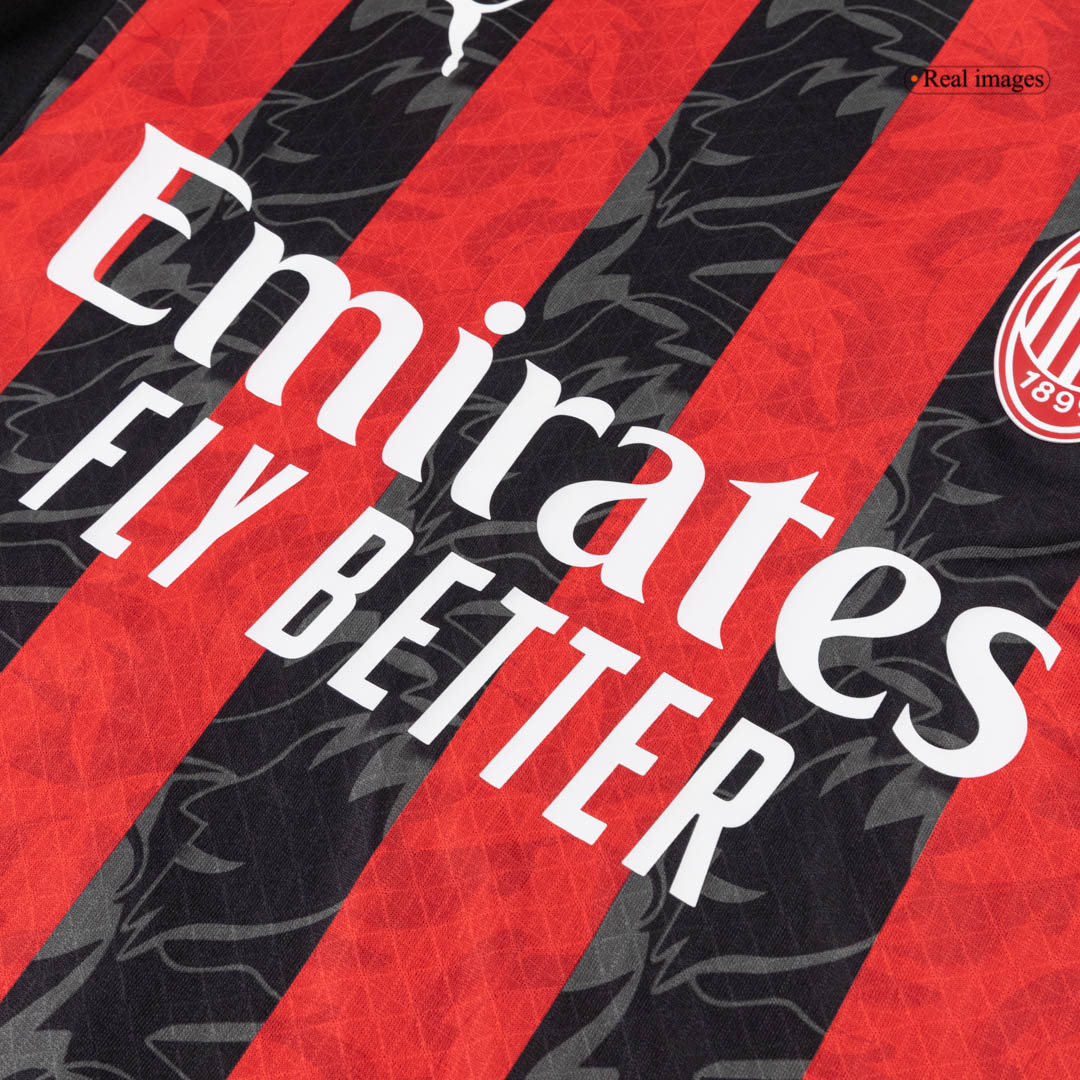 AC Milan Hjemmebanetrøje Spillerversion 2025/26