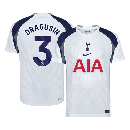 Tottenham Hotspur Hjemmebanetrøje Spillerversion 2025/26 DRAGUSIN #3