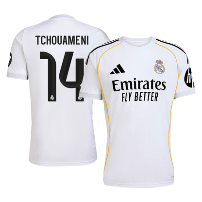 Real Madrid Hjemmetrøje 2025/26 TCHOUAMENI #14