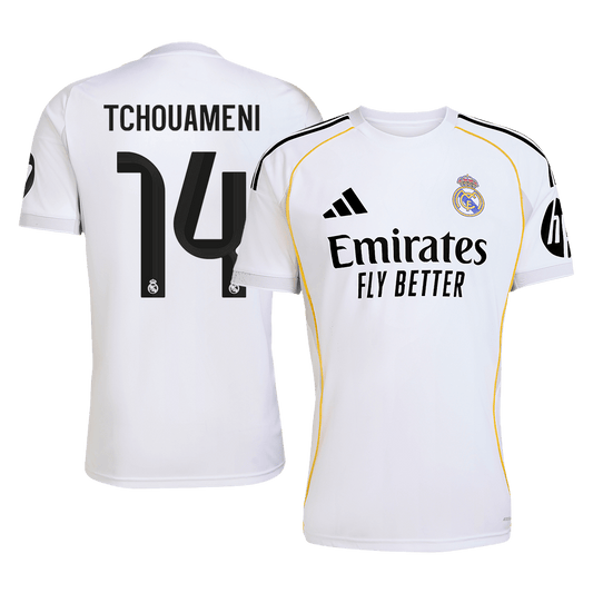 Real Madrid Hjemmetrøje 2025/26 TCHOUAMENI #14