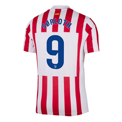 Atletico Madrid Hjemmebanetrøje Spillerversion 2025/26 SØRLOTH #9