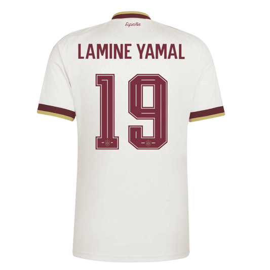 Spain World Cup Udebanetrøje 2026 LAMINE YAMAL #19
