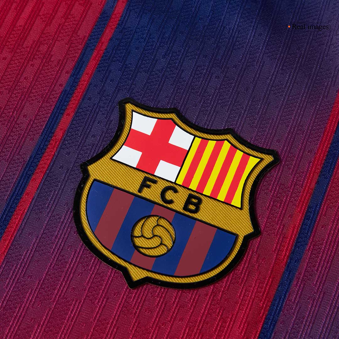 Barcelona Hjemmebanetrøje Spillerversion 2025/26 LAMINE YAMAL #10