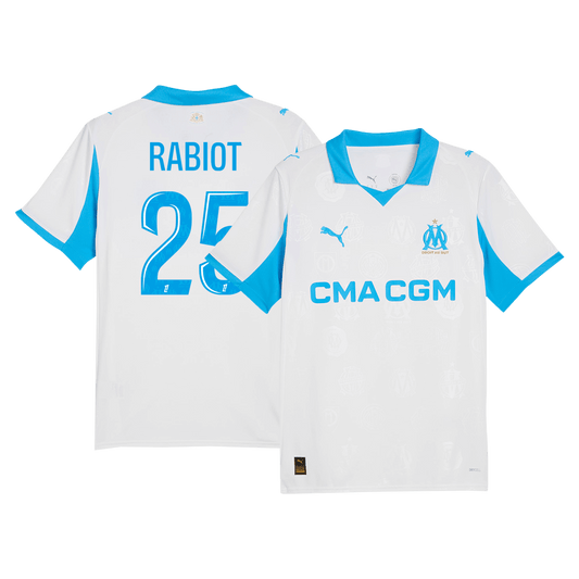 Marseille Hjemmetrøje 2025/26 RABIOT #25