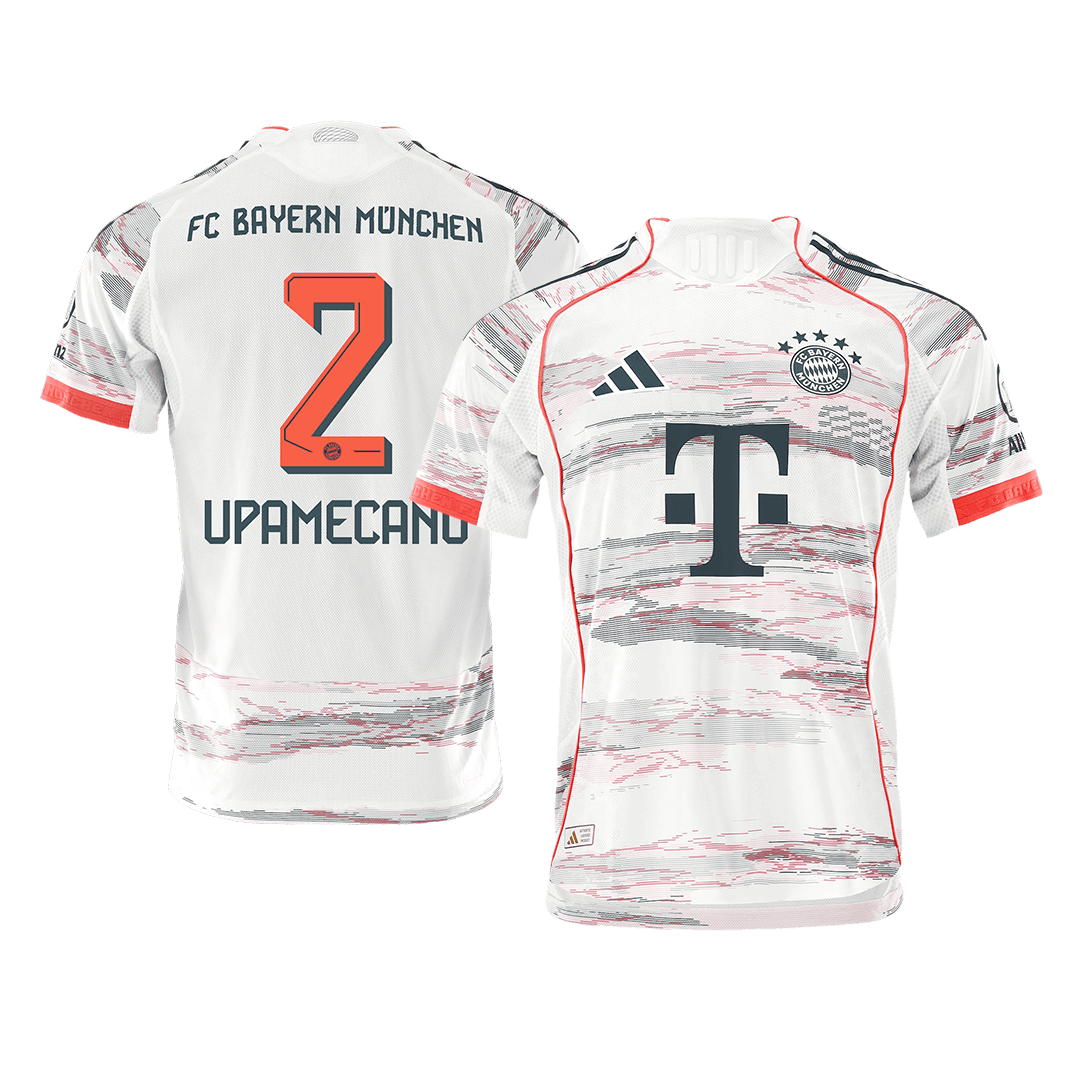 Bayern Munich Udebanebanetrøje Spillerversion 2025/26 UPAMECANO #2