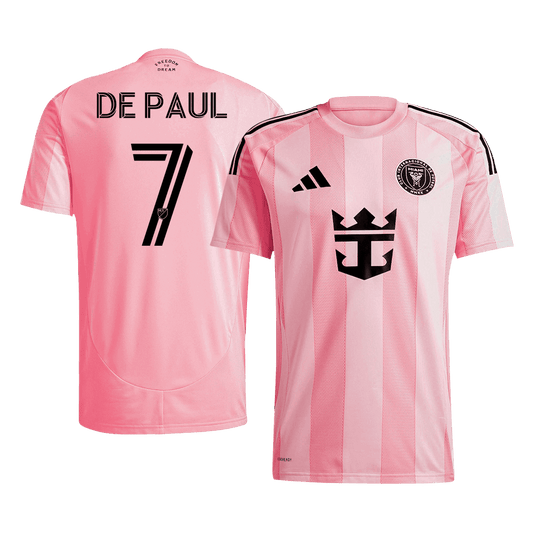 Inter Miami CF Hjemmetrøje 2025 DE PAUL #7