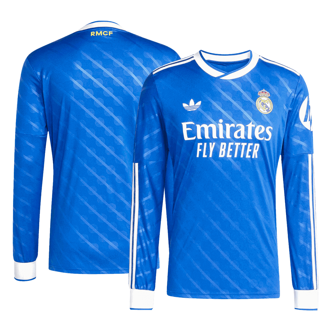 Real Madrid Langærmet Tredjebanetrøje 2025/26
