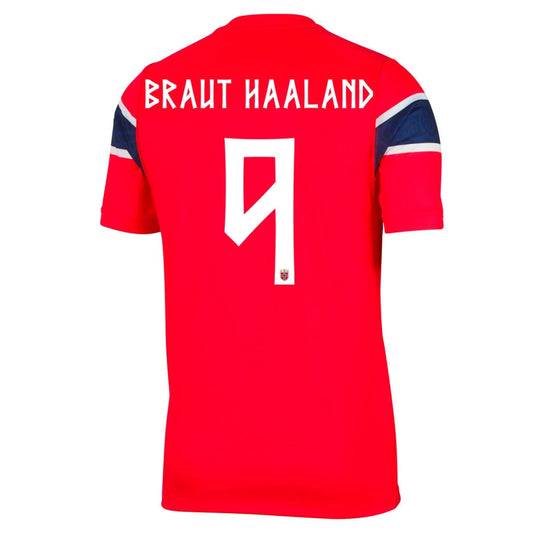 Norway World Cup Hjemmetrøje 2026 BRAUT HAALAND #9