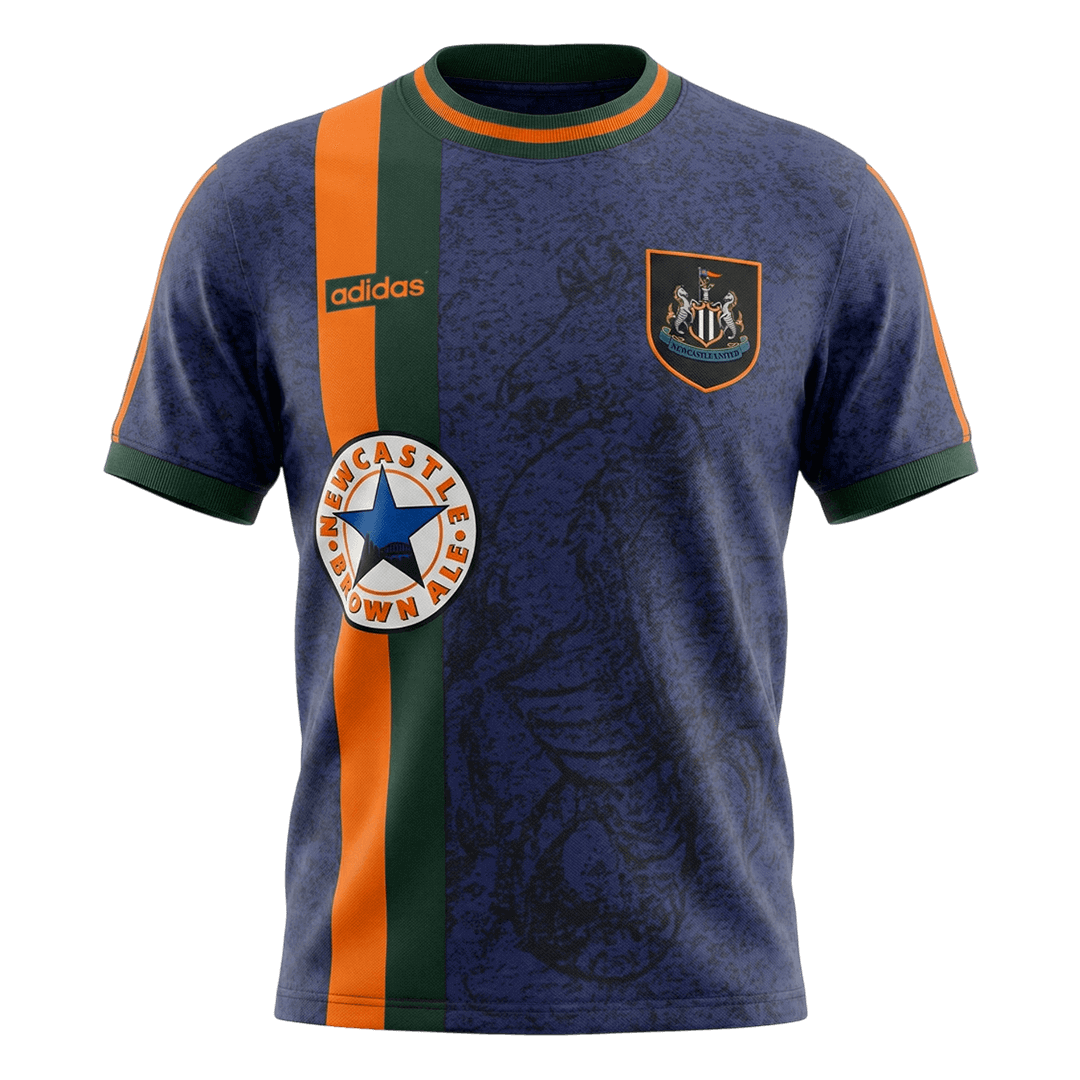 Newcastle United Retro Udebanebanetrøje 1997/98