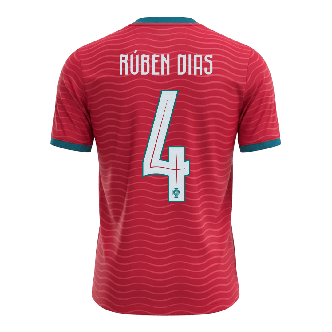 Portugal World Cup Hjemmetrøje 2026 RÚBEN DIAS #4