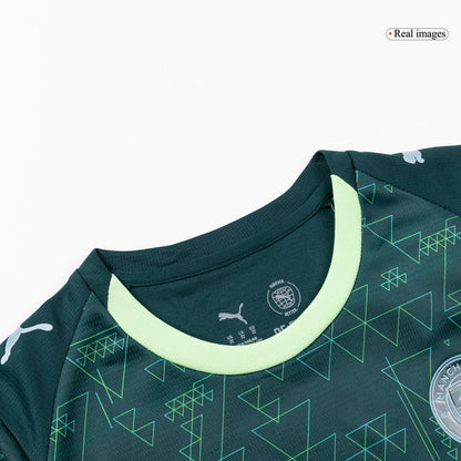 Manchester City Fjerdebanesæt Børn 2025/26