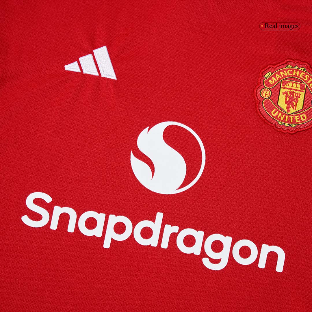Manchester United Hjemmebanesæt Børn 3-dele 2025/26