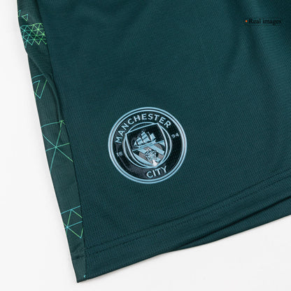 Manchester City Fjerdebaneshorts 2025/26