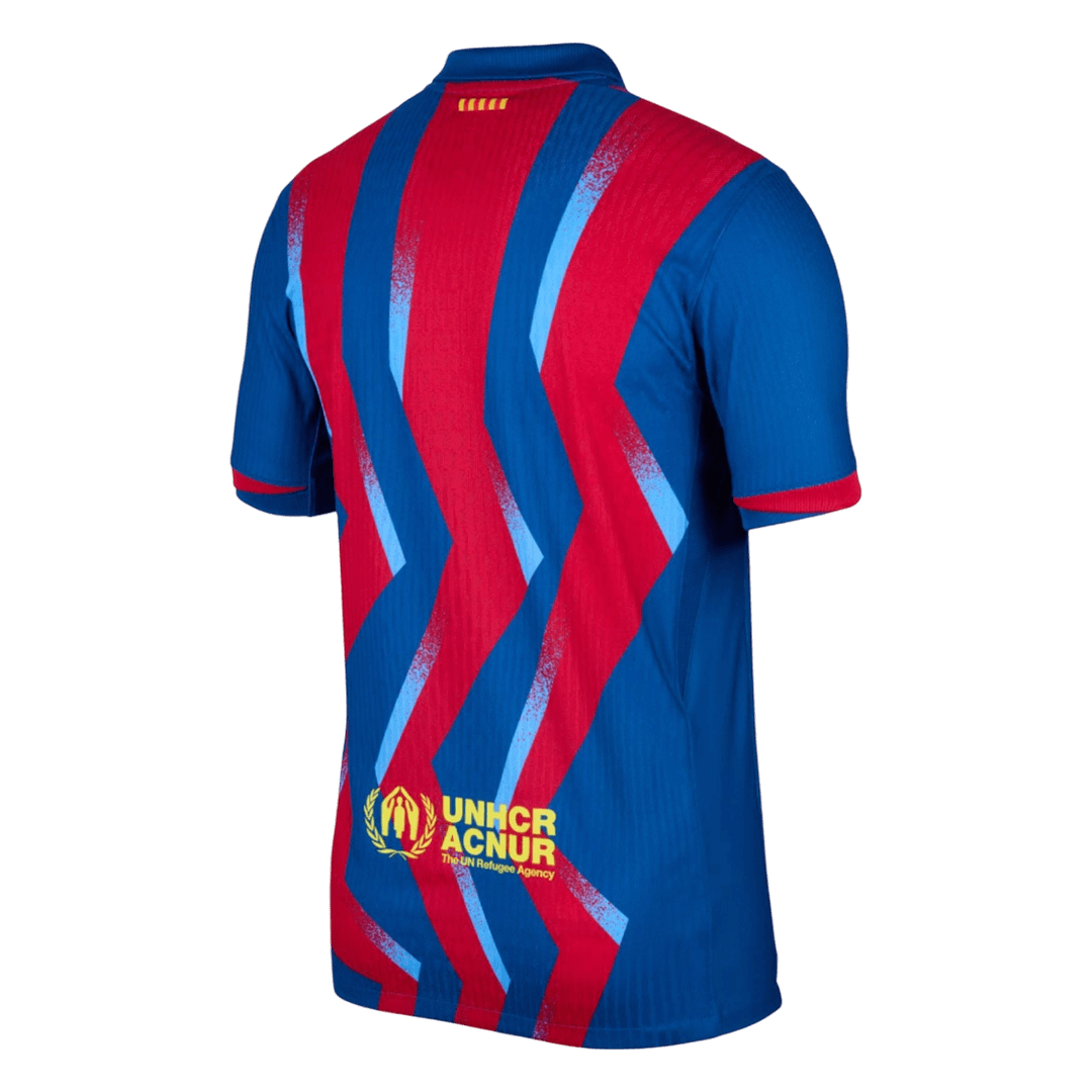 Barcelona Fjerdebanetrøje Spillerversion 2025/26