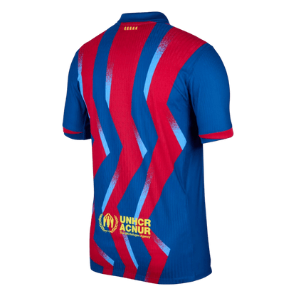Barcelona Fjerdebanetrøje Spillerversion 2025/26
