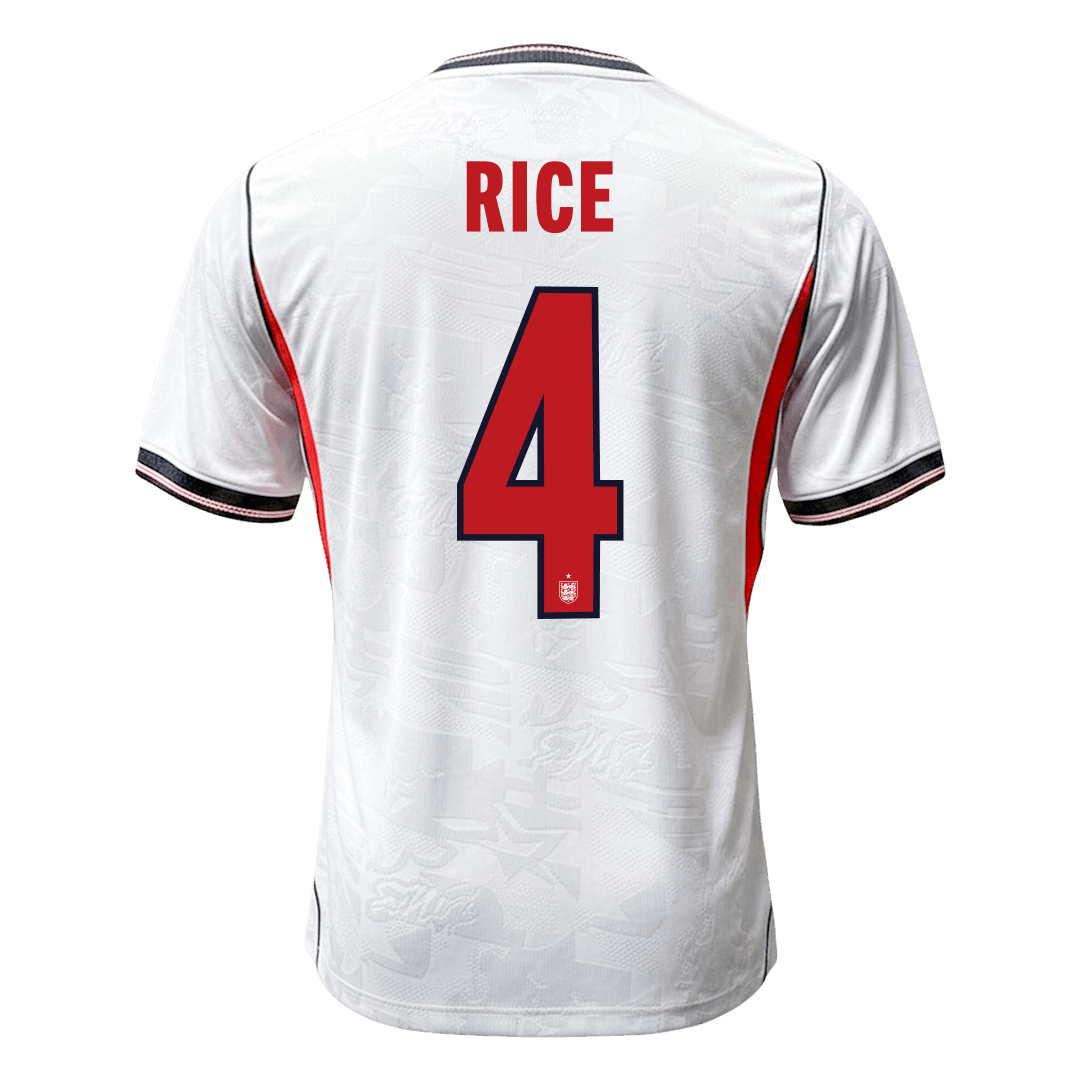 England World Cup Hjemmebanetrøje Spillerversion 2026 RICE #4