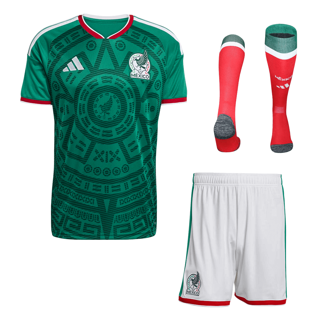 Mexico World Cup Hjemmebanesæt 3-dele 2026