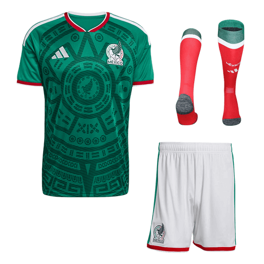 Mexico World Cup Hjemmebanesæt 3-dele 2026