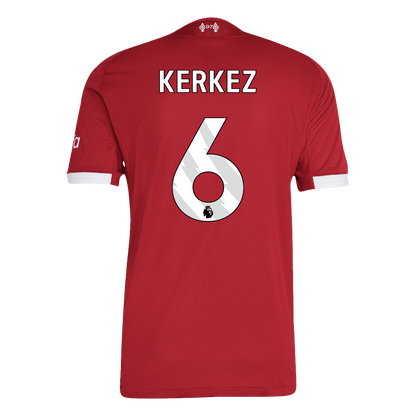 Liverpool Hjemmebanetrøje Spillerversion 2025/26 KERKEZ #6