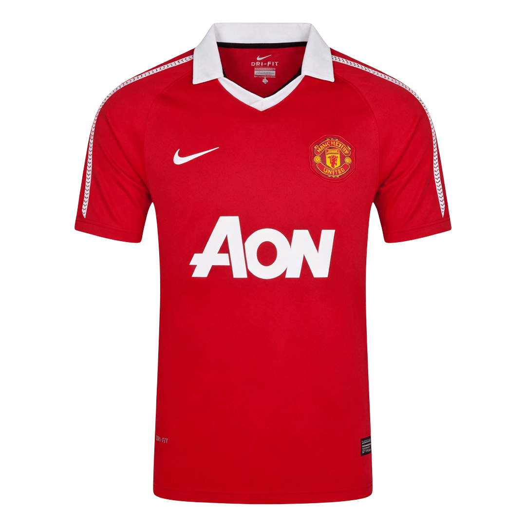 Manchester United Retro Hjemmebanetrøje 2010/11