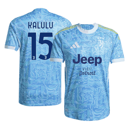 Juventus Udebanebanetrøje Spillerversion 2025/26 KALULU #15