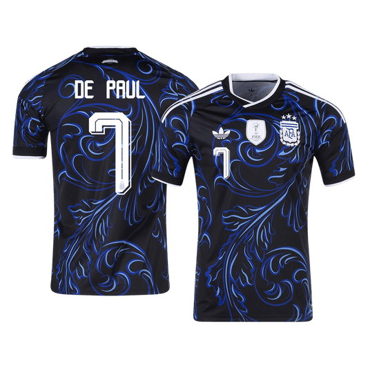 Argentina World Cup Udebanetrøje 2026 DE PAUL #7