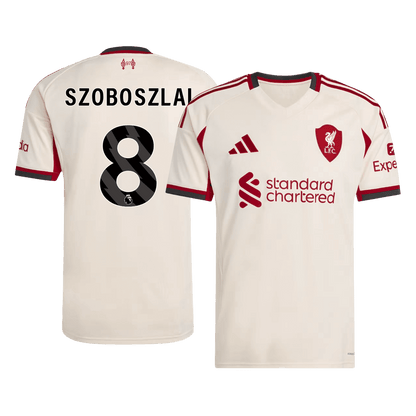 Liverpool Udebanetrøje 2025/26 SZOBOSZLAI #8