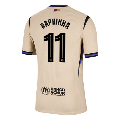 Barcelona Udebanebanetrøje Spillerversion 2025/26 UCL RAPHINHA #11