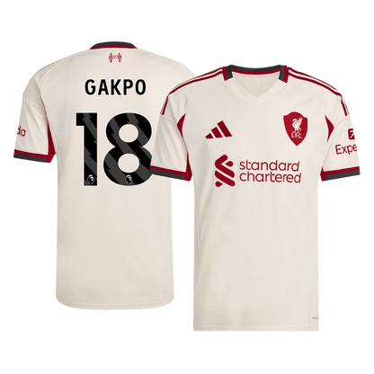 Liverpool Udebanetrøje 2025/26 GAKPO #18