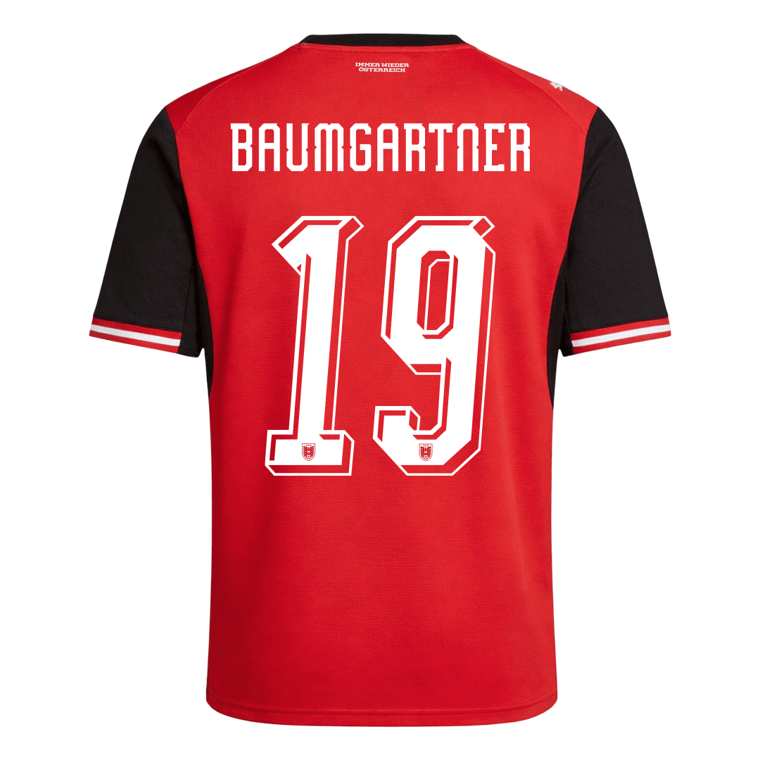 Austria World Cup Hjemmetrøje 2026 BAUMGARTNER #19