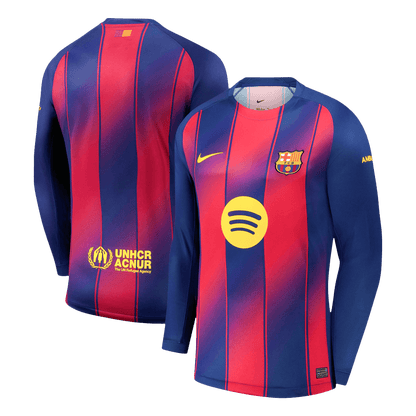 Barcelona Langærmet Hjemmebanetrøje 2025/26