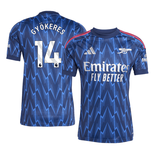 Arsenal Udebanetrøje 2025/26 GYÖKERES #14