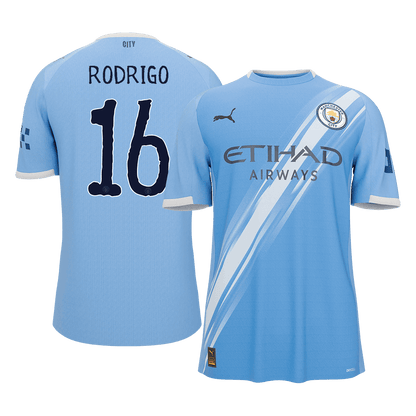 Manchester City World Cup Hjemmetrøje 2025/26 RODRIGO #16 [PREMIUM]