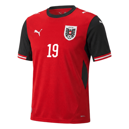 Austria World Cup Hjemmetrøje 2026 BAUMGARTNER #19