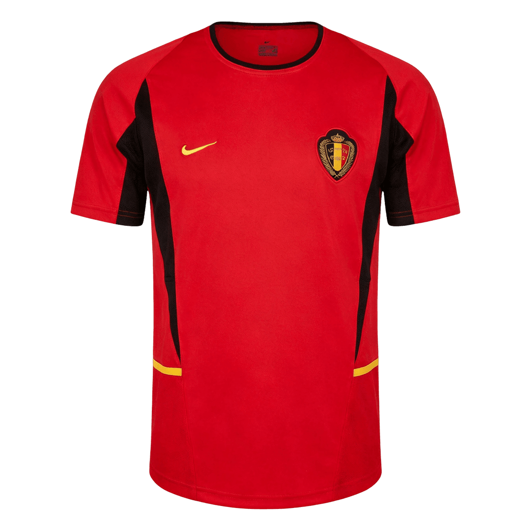 Belgium World Cup Retro Hjemmebanetrøje 2002