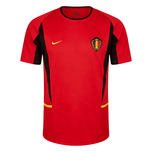 Belgium World Cup Retro Hjemmebanetrøje 2002