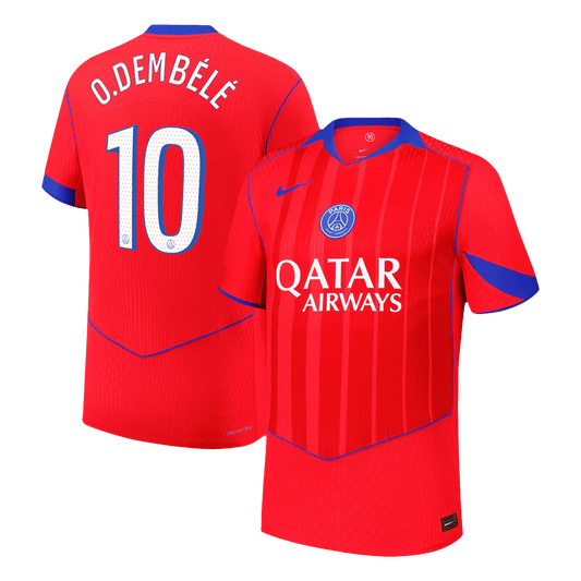 PSG Tredjebanetrøje Spillerversion 2025/26 O.DEMBÉLÉ #10