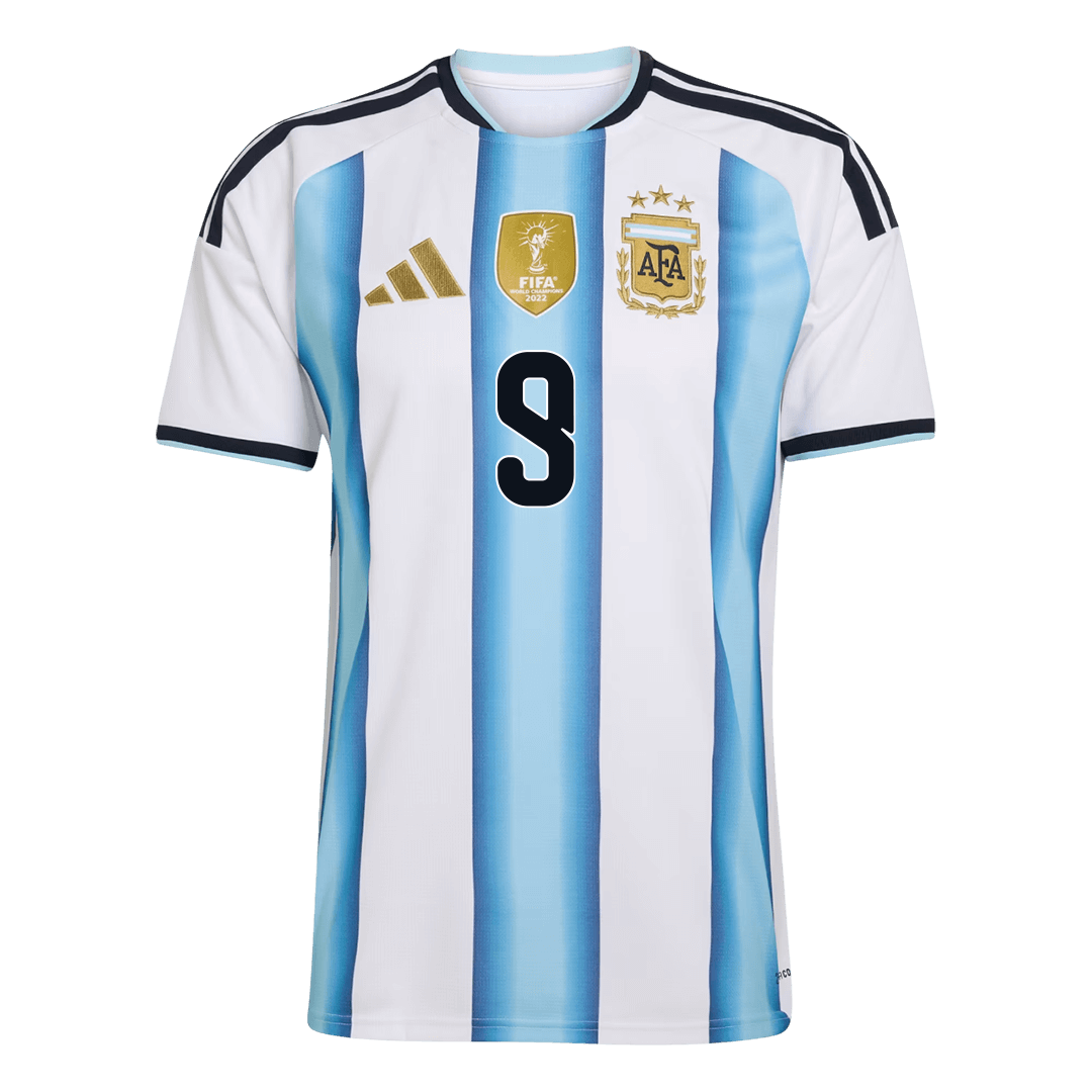 Argentina World Cup Hjemmetrøje 2026 J.ÁLVAREZ [PREMIUM]