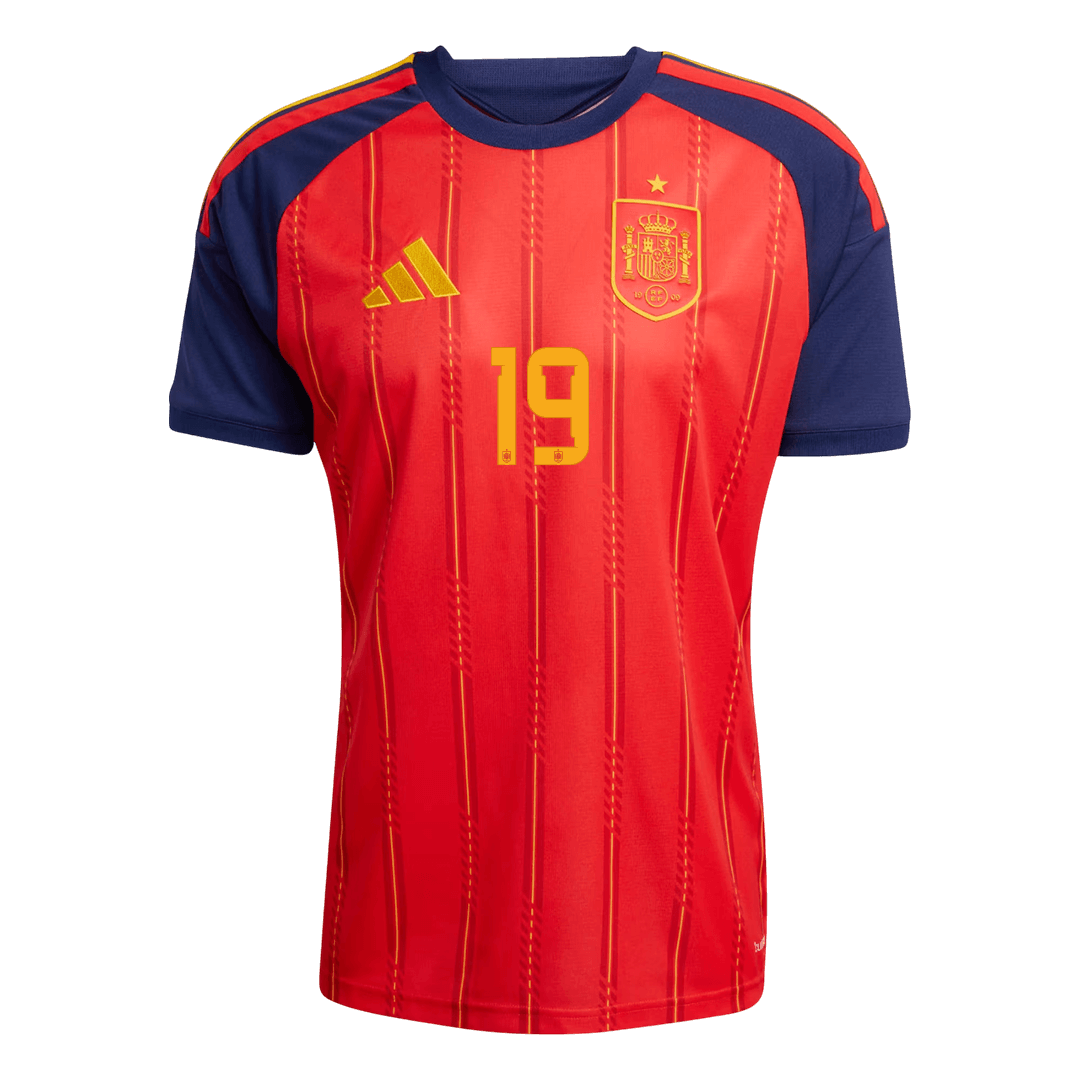 Spain World Cup Hjemmetrøje 2026 LAMINE YAMAL #19 [PREMIUM]