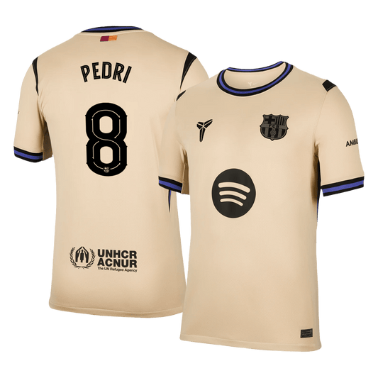 Barcelona Udebanetrøje 2025/26 UCL PEDRI #8