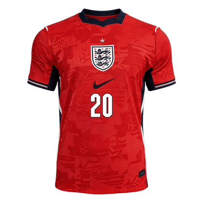 England World Cup Udebanebanetrøje Spillerversion 2026 PALMER #20