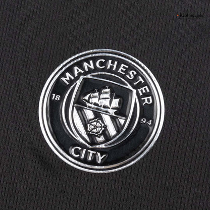 Manchester City Langærmet Udebanebanetrøje 2025/26