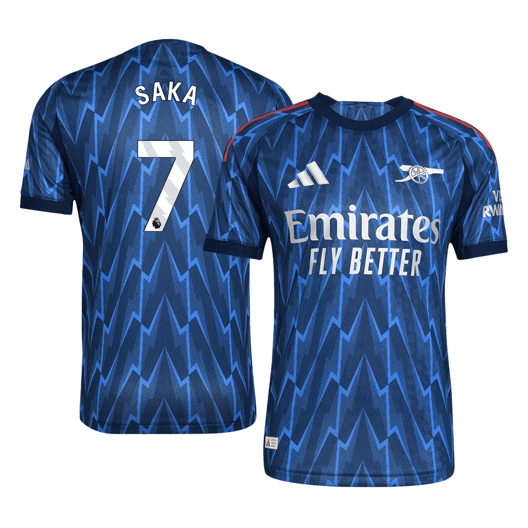 Arsenal Udebanebanetrøje Spillerversion 2025/26 SAKA #7