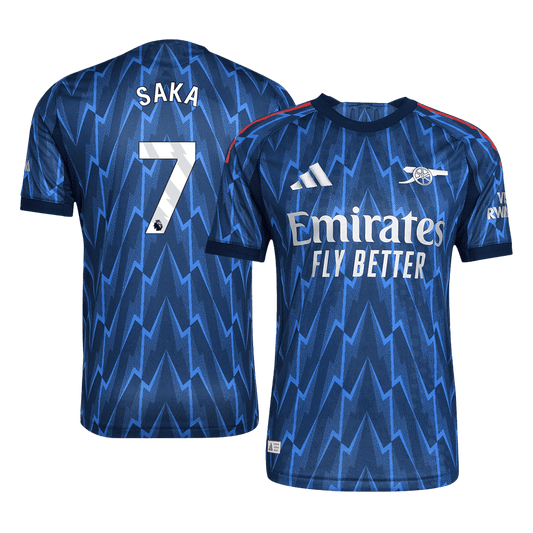 Arsenal Udebanebanetrøje Spillerversion 2025/26 SAKA #7