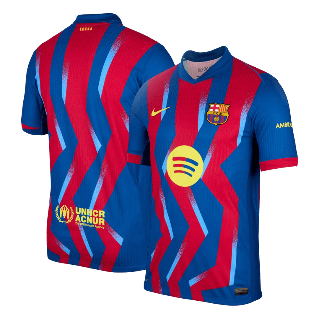 Barcelona Fjerdebanetrøje Spillerversion 2025/26